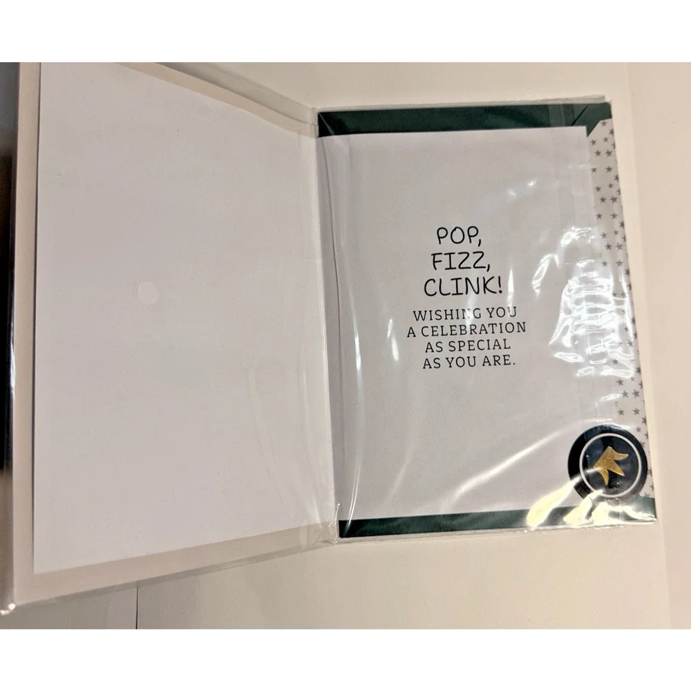 Champagne Celebration Toast Greeting Card